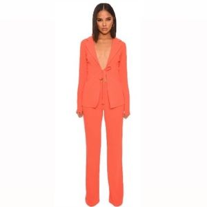 Naked wardrobe pant suit set